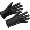 Women's Leather Gloves, Fleece, Teddy Bear, Beltimore, Five-Finger, Warm M