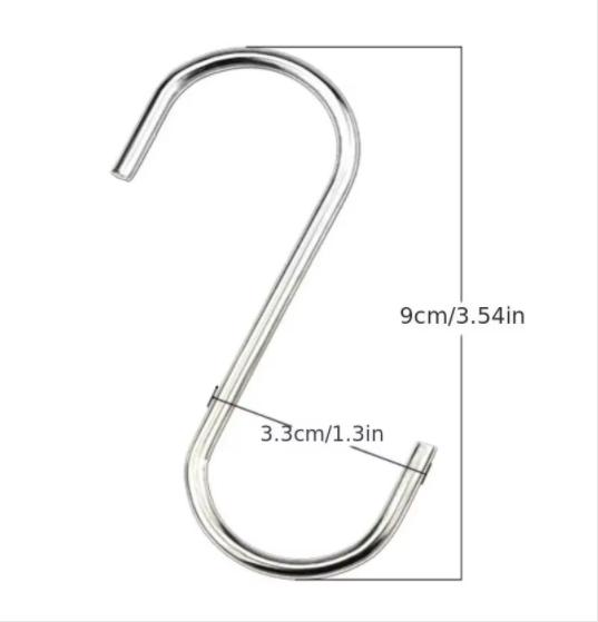 Hanging Glass Door With Stainless Steel Back Hanging Detachable Hanger, Bathroom Non Perforated Metal Clothes Hook