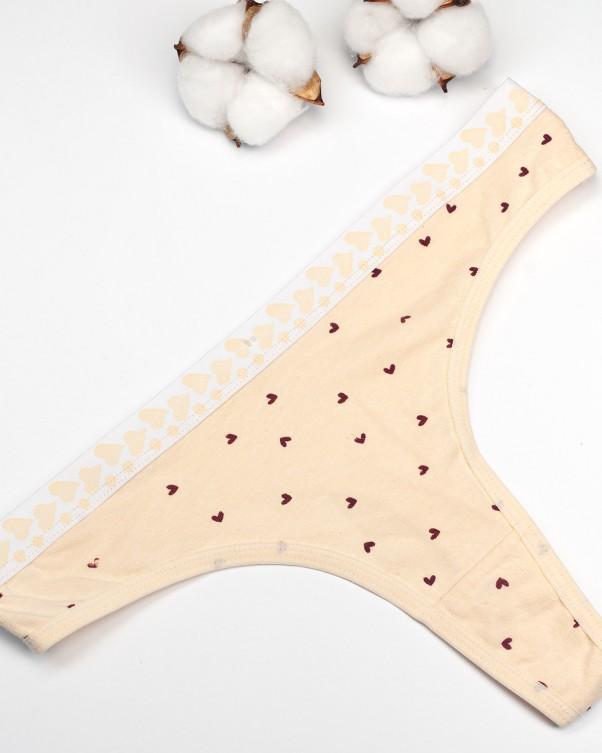 ISSA Plus Thong with Hearts