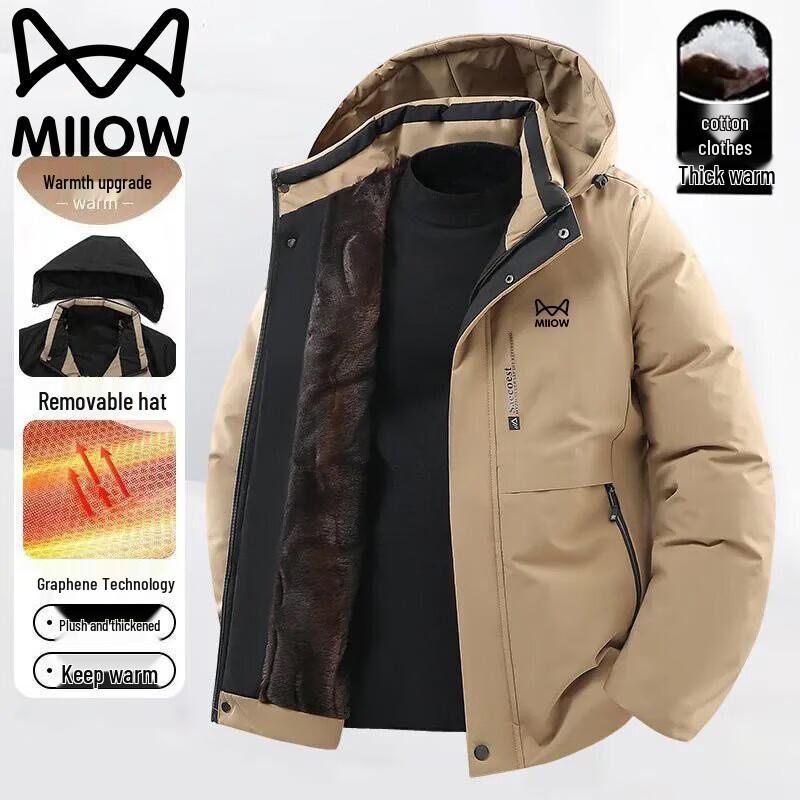 

Men s Graphene Hooded Padded Jacket 5XL