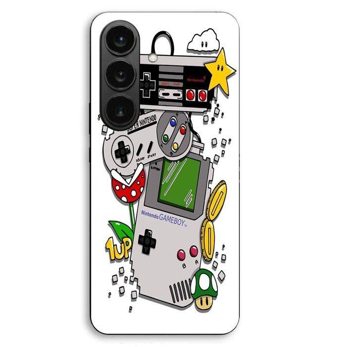 Coque de téléphone - MANIACASE - Samsung Galaxy S26 Plus - Silicone TPU - Consoles Nintendo vintage - Souple