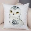 Aquarell niedliche Tier Kissenbezug Sofa Home Decor Zebra Giraffe Nilpferd Affe Löwe Fuchs Kissenbezug Kissenbezug