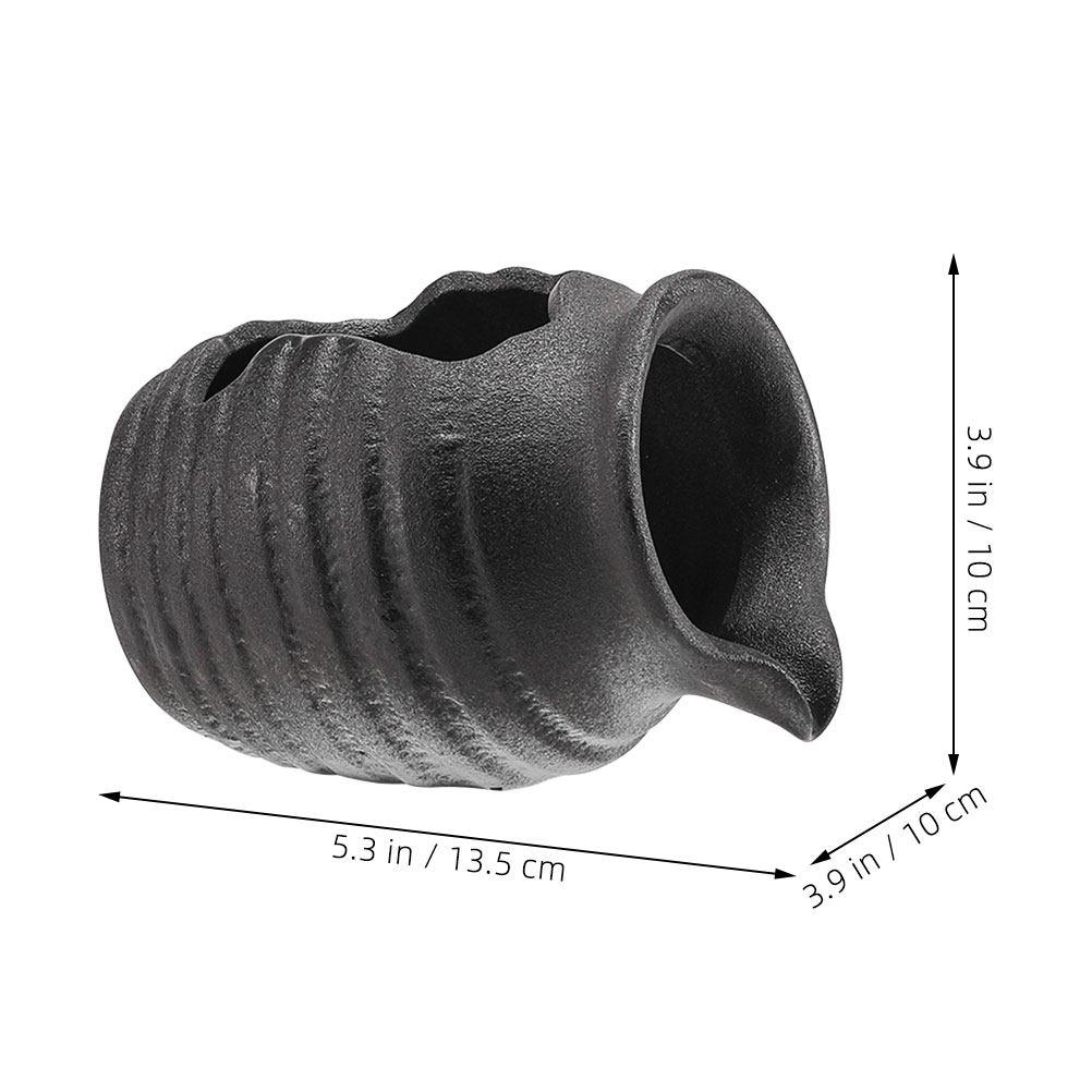 Ceramic Jar Fountain Decor Circulating Water Flow Serene Garden Courtyard Indoor Outdoor Decor Water Feature for Relaxation and