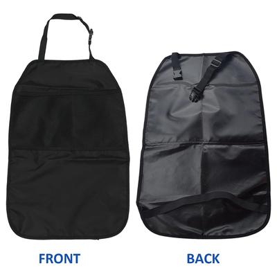 Car Seat Protector Mat for Child Safety Seat Anti Kick Seat Cover with Mesh Pocket