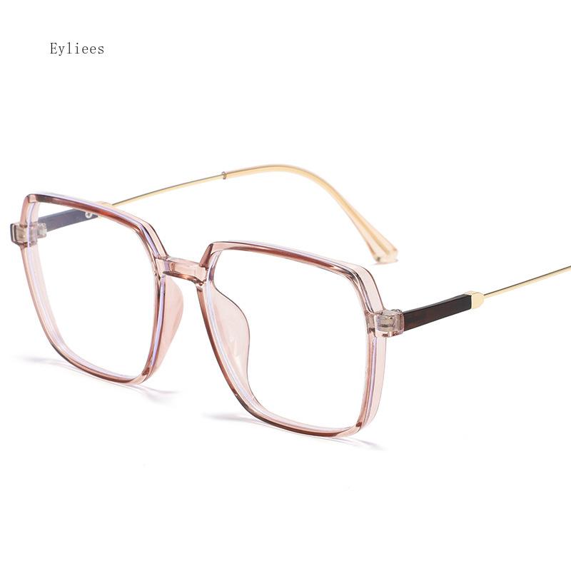 Blue Light Blocking Myopia Glasses Frame for Men and Women Optical Prescription Eyewear Spectacles Full Rim Oversize Eyeglasses