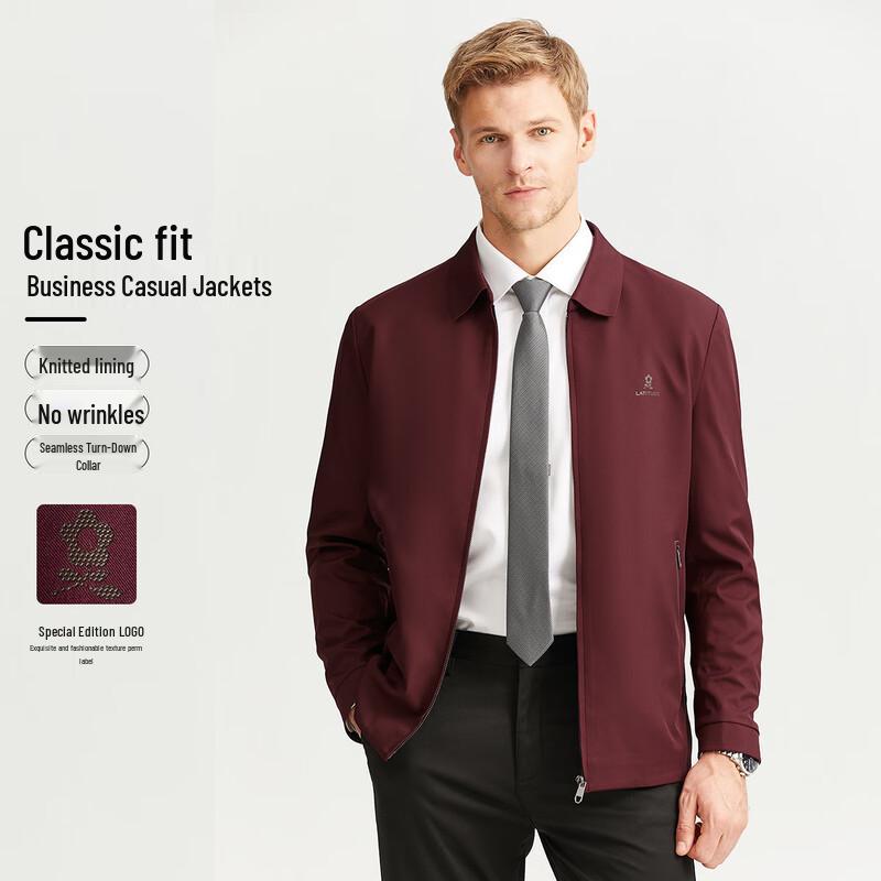 MONTAGUT Men's Business Casual Lapel Jacket