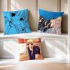 C-Chobits soft Pillow Case for Sofa comic Living Room anime Home office Decor Protective Covers Without manga Pillow-Insert