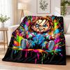 Chucky Flanell Überwurf Weich Warm Gemütlich Für Sofa Bett Innen Haus Schlafzimmer Gebrauch