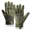 Men's Anti Slip Shock Absorption Half Finger Hard Shell Protection Training Mountaineering Military Fan Anti Cutting Tactical Gloves