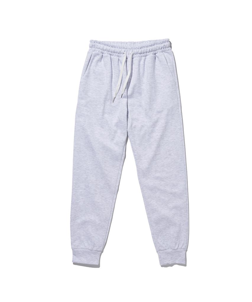 PAPERBOY Basic Jogger Pants - White Melange