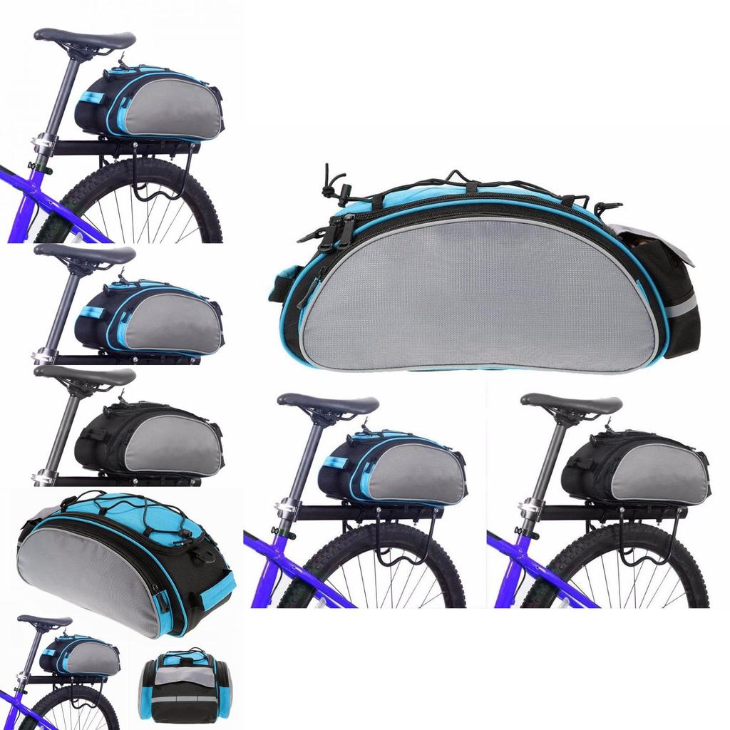 Premium High-capacity Bicycle Bike Pannier Saddle Rack Rear Seat Bags For Versatile Use