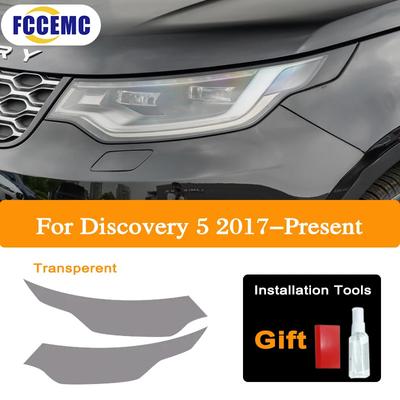 For Land Rover Discovery 5 L462 2017-Present HD Car Headlight Protective Film Tint TPUSticker Auto Headlamp Decoration Film