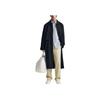 Zara Einfarbiger Bequemer Vielseitiger Trenchcoat Herren Oberbekleidung Blau 04133062401-36