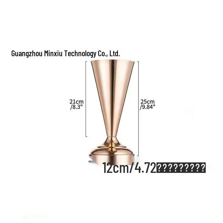 Gold Trophy Wedding Table Centerpiece and Decoration Props