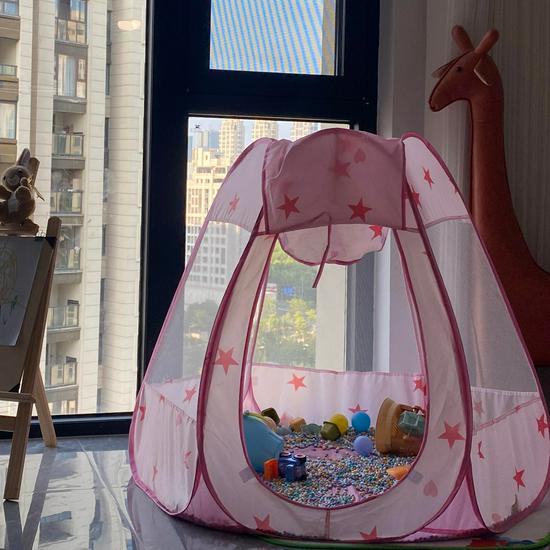 Children's Indoor Sand Pit Tent with Cassia Seed Toys