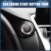 INFINAUTO Universal Bling Car Engine Start Stop Button Cover Car One Click Push Start