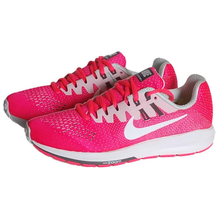 Nike Zoom Structure 20 Comfortable Breathable Low-Top Casual Running Shoes Women sneaker Pink 849577-601