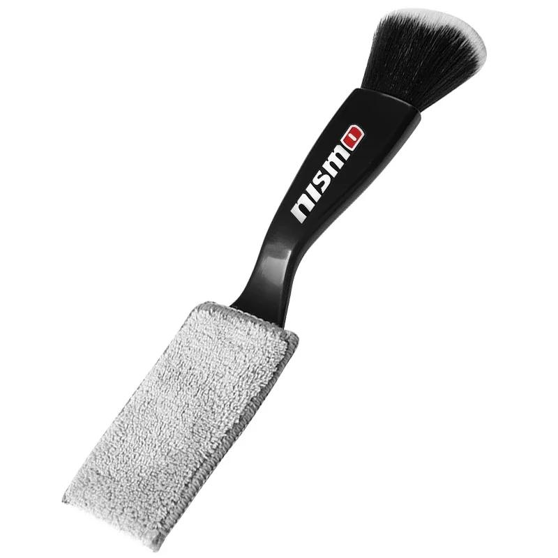 Car Air Conditioning Air Outlet Cleaning Dust Removal Soft Brush Cleaning Tool For Nismo Nissan Almera Sunny QASHQAI Skyline Juke X-TRAI MARCH LIVINA