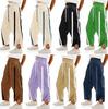 Women Jogger Pants with Side Stripes Drawstring Waist Multi Colors Casual Sporty Sweatpants