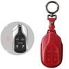 Genuine Leather Key Case for Maserati Levante, Ghibli, and Quattroporte