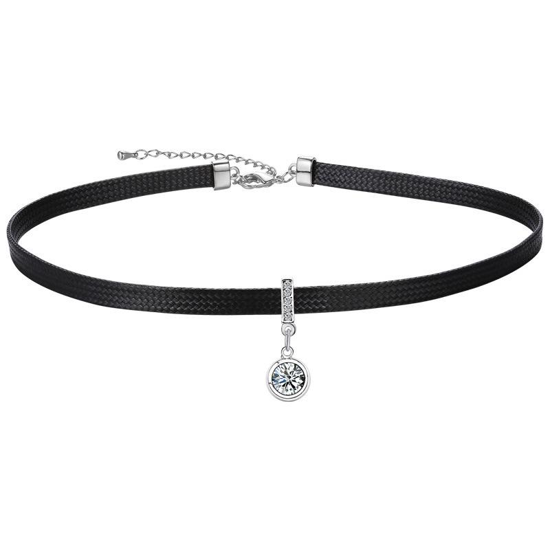 Collier ras du cou polyvalent style coréen pour femmes