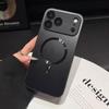 AG Nano Frosted Glass Lens Magnetic Case For iPhone 17 16 15 14 Plus 13 12 11 Pro Max For Magsafe Wireless Charge Cover