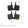XFDZ 8 Pair Bike Brake Pads Resin Bicycle Disc Brake Pads for Magura MT5 MT7 Mountain Bike Brake Pads
