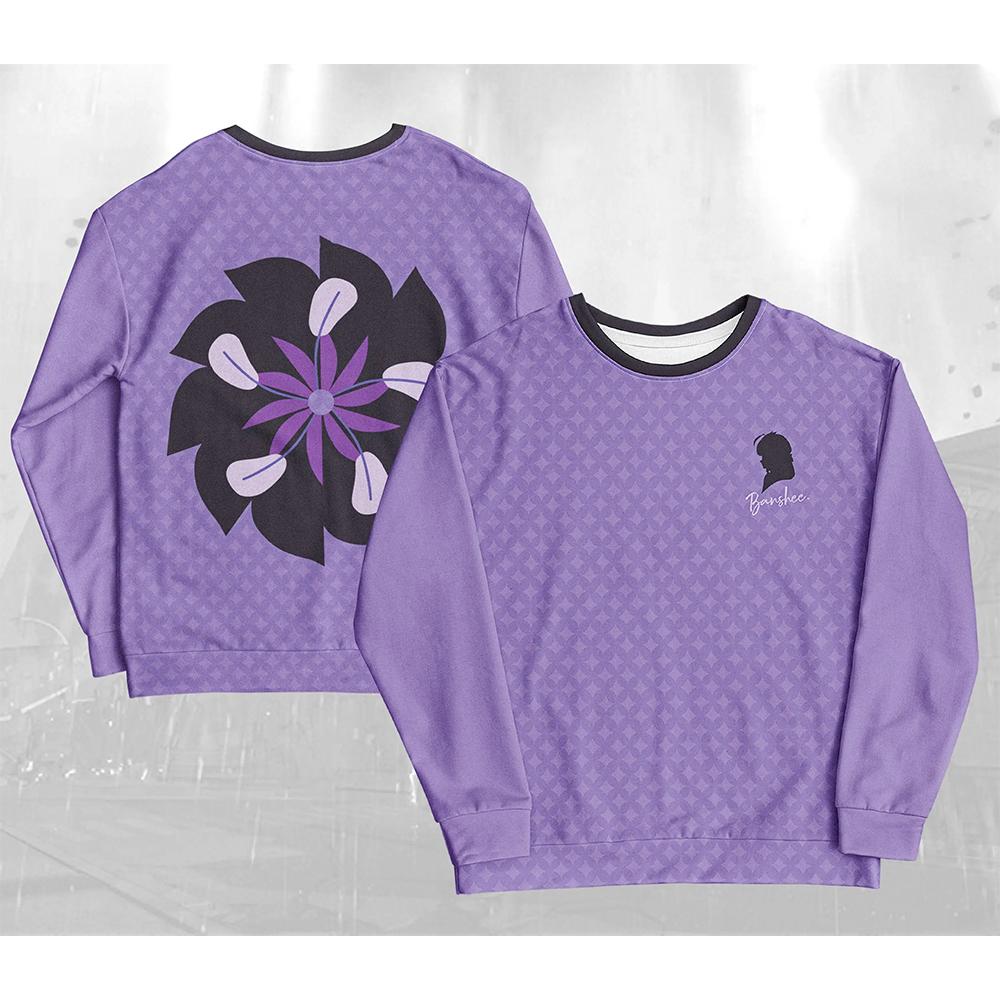 

Cosplay Vivian ZZZ Crewneck Sweatshirt Zenless Zone Zero Game 3D Print Pullovers Long Sleeve Pullover Unisex Tops XXXL