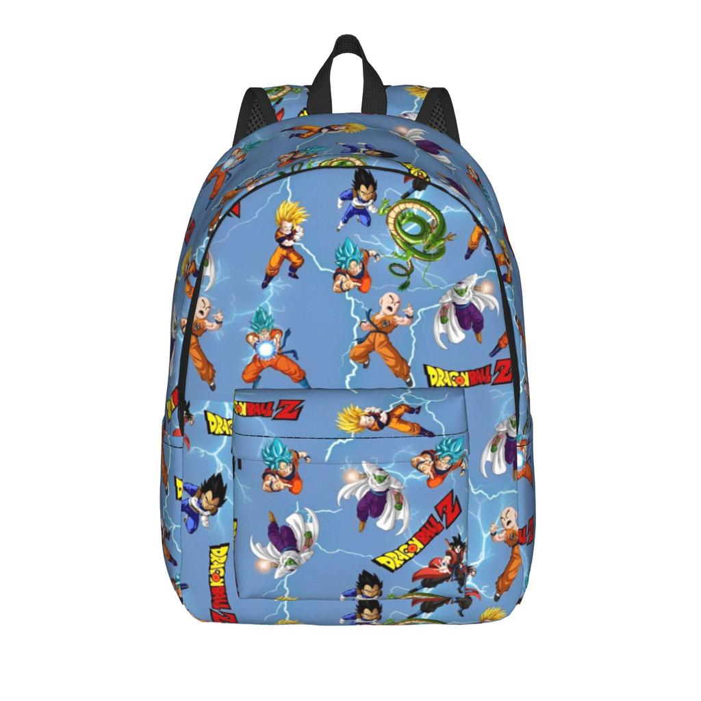 Goku-Dragon Ball Z Cool Backpack Sports High School Work Daypack for Men Women Laptop Computer Canvas Bags