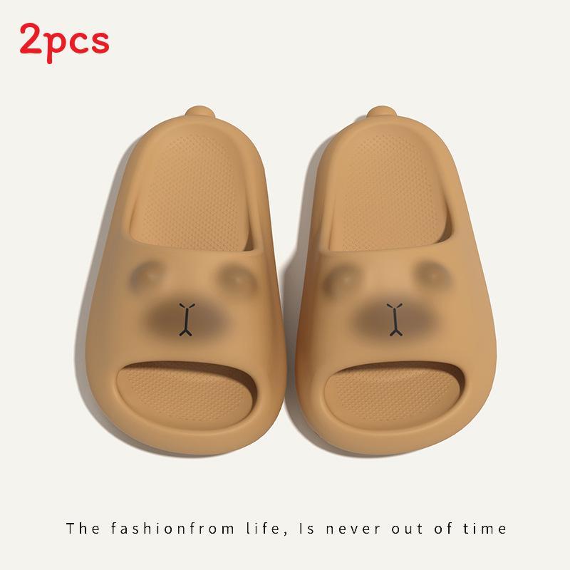 Capybara Cartoon Kids Slides Eva Summer Breathable Nonslip For Boys And Girls Kid 18.5cm