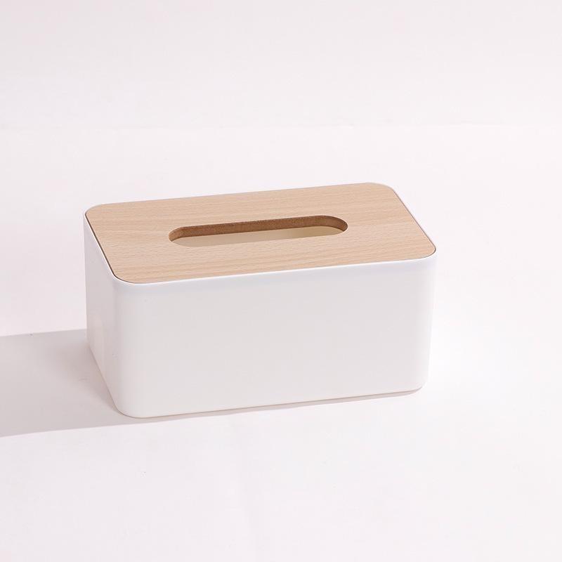 1 pz. Scatola per tovaglioli di carta in bambù da tavolo, multifunzione, creativa, può contenere il telefono cellulare, il soggiorno, la scatola per tovaglioli di carta, la scatola per tovaglioli di carta per auto