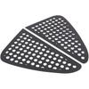Rear Side Window Louvers Air Ven Trim Accessories Compatible with Kia Soul 2009-2024 Automotive Rear Window Triangular Glass Decorative Cover