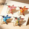 Hummingbird Brooch Pin Rhinestone Pin, Oil Dripping Bird Lapel Sweater Retro Scarf Cardigan Coat Suits Accessories, Jewelry Gift for Women Enamel