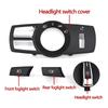 Foglight Button Head Lamp Rotary Headlight Switch Cover For BMW 5 Series 5GT 6S 7S X3 X4 F01 F02 F10 F11 F07 F06 F12 F25 F26