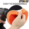 5Pcs Car Buffing Polishing Pads Kit Foam Polishers for Car Waxing Cutting Polishing Accessories Auto Detailing Supplies
