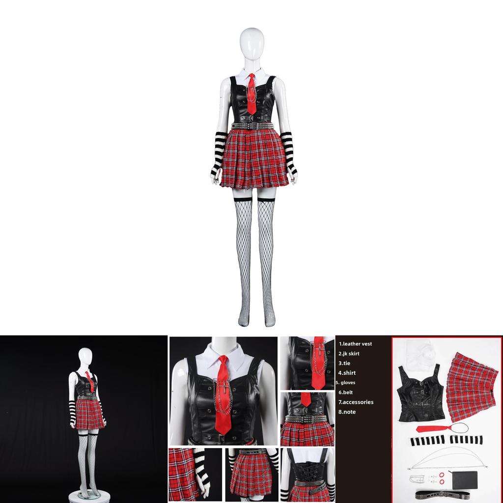 Death Note Misamisa Cosplay Costume For Women With Spandex Blend For Halloween Anime Role Play