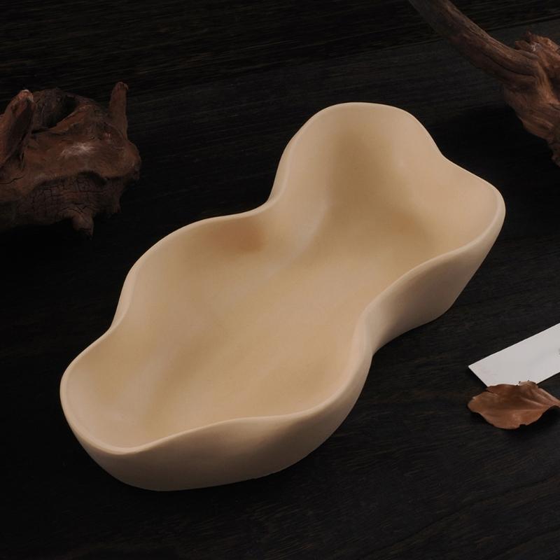 652F Irregular Shaped Resin Jar Molds, Silicone Tray Molds for Storage Tray Cup Jewelry Case Plaster Ornaments China Mainland