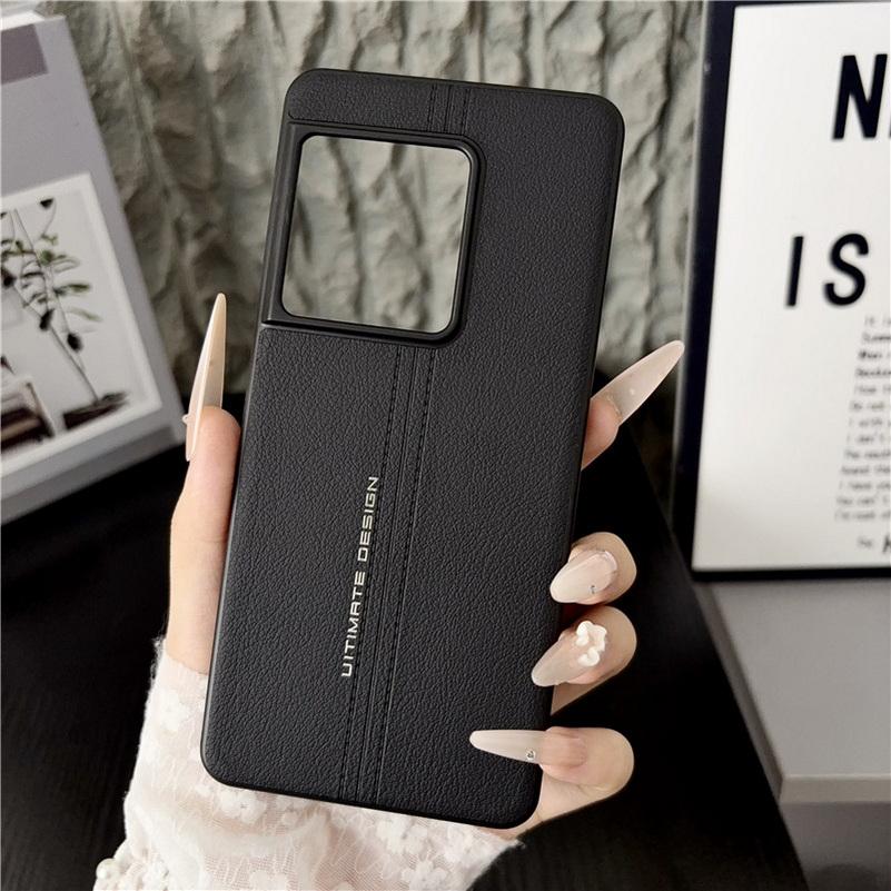 Slim Business Style Ultimate Design Leather Texture Phone Case For Sony Xperia 1 Viii Lens Protrusion Shockproof Protector Cover