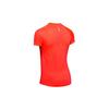 Under Armour Qualifier HexDelta Short Sleeve T-Shirt Women Tops Plasma-Red 1326504-836
