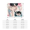 Alien Stage Anime Wool Blanket Mizi Sua Till Ivan Creative Throw Blankets For Bed Sofa Couch 125*100Cm Quilt