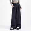 Betu Women's High-Waist Wide-Leg Denim Pants
