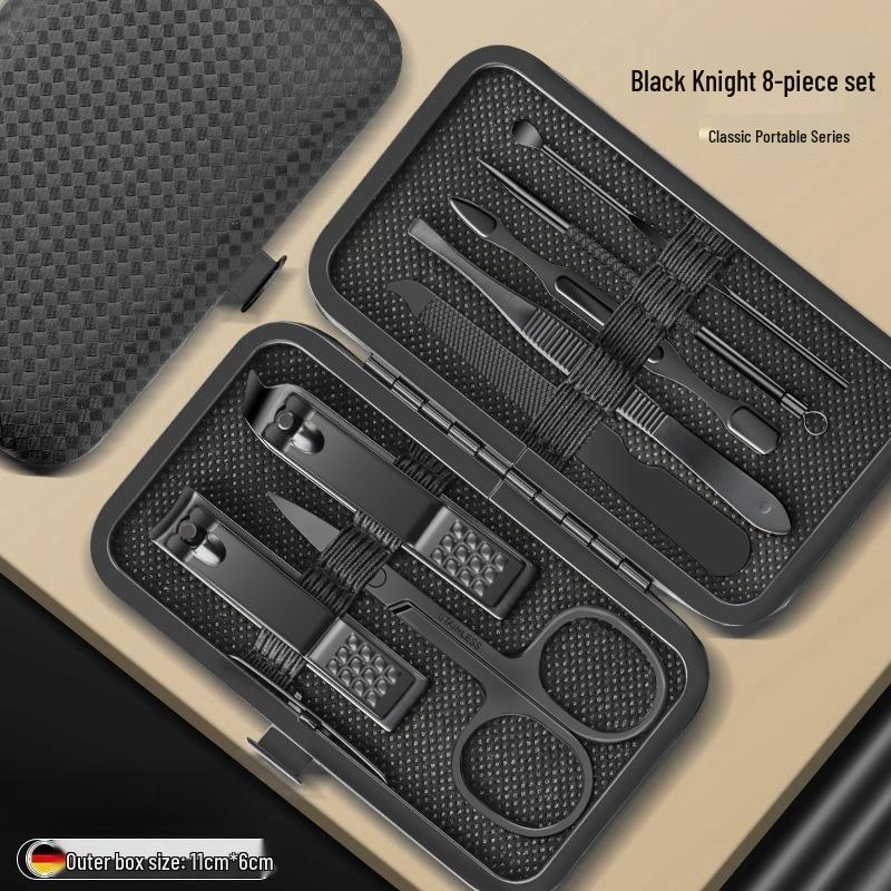 24-Piece Stainless Steel Nail Clipper & Manicure Set