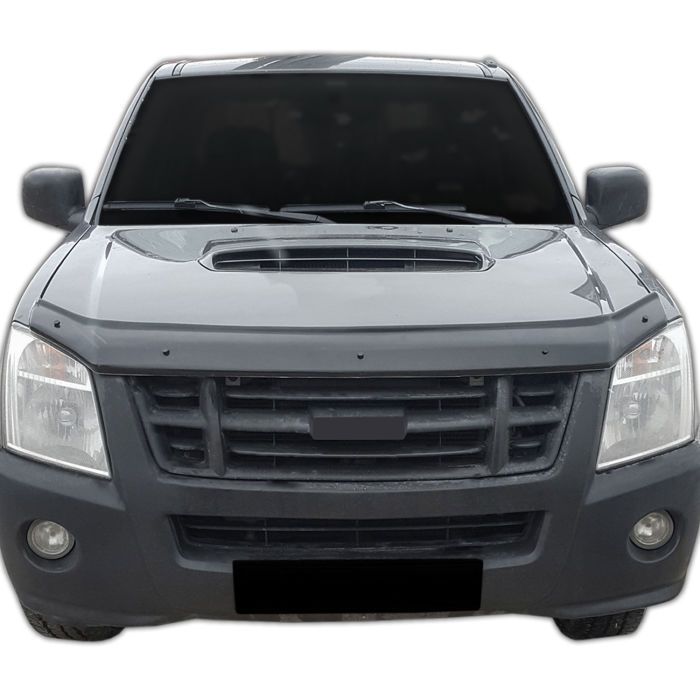 Scoutt | Hood Deflector Protection For Isuzu D-Max 2006-2012, Aerodynamic, Easy Assembly, No Drilling Required