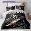 Scream Pattern Bedding,Quilt Set Quilt Cover Pillowcase Home Birthday Gift (1 * Duvet Cover + 2 * Pillowcase, Without Core)