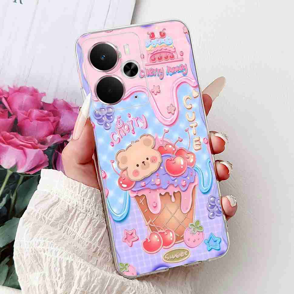 Bumper Clear Case For Realme 14 5G Soft Transparent Cases Silicone Shockproof Cover For Realme 14 14X Pro Realme14Pro Fundas