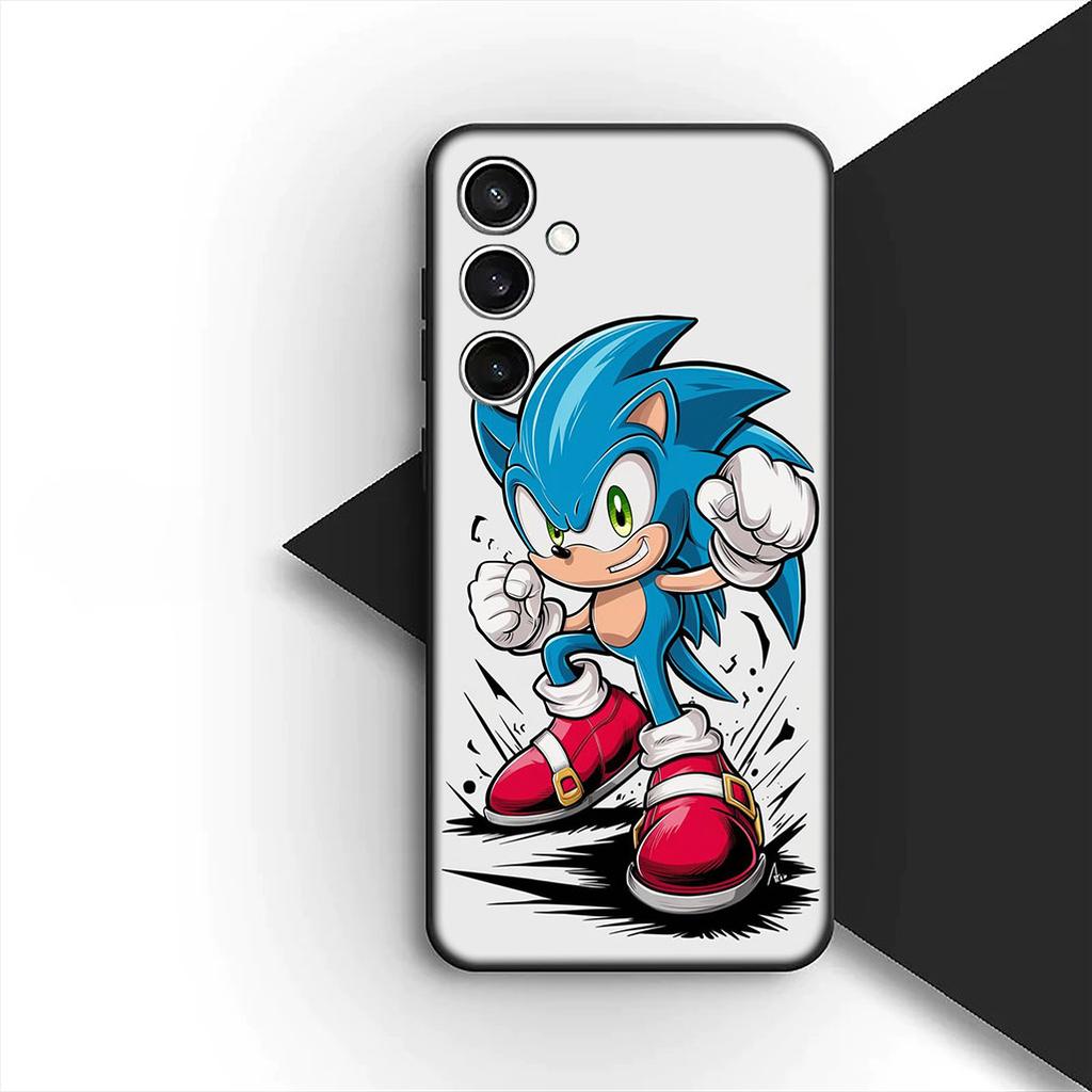 Cover for Samsung Galaxy A35 A36 A55 A26 A05 A06 A14 A50 A51 A53 A54 A12 A13 A23 Phone Case Hedgehog S-Shadows-S-Sonics-Poster