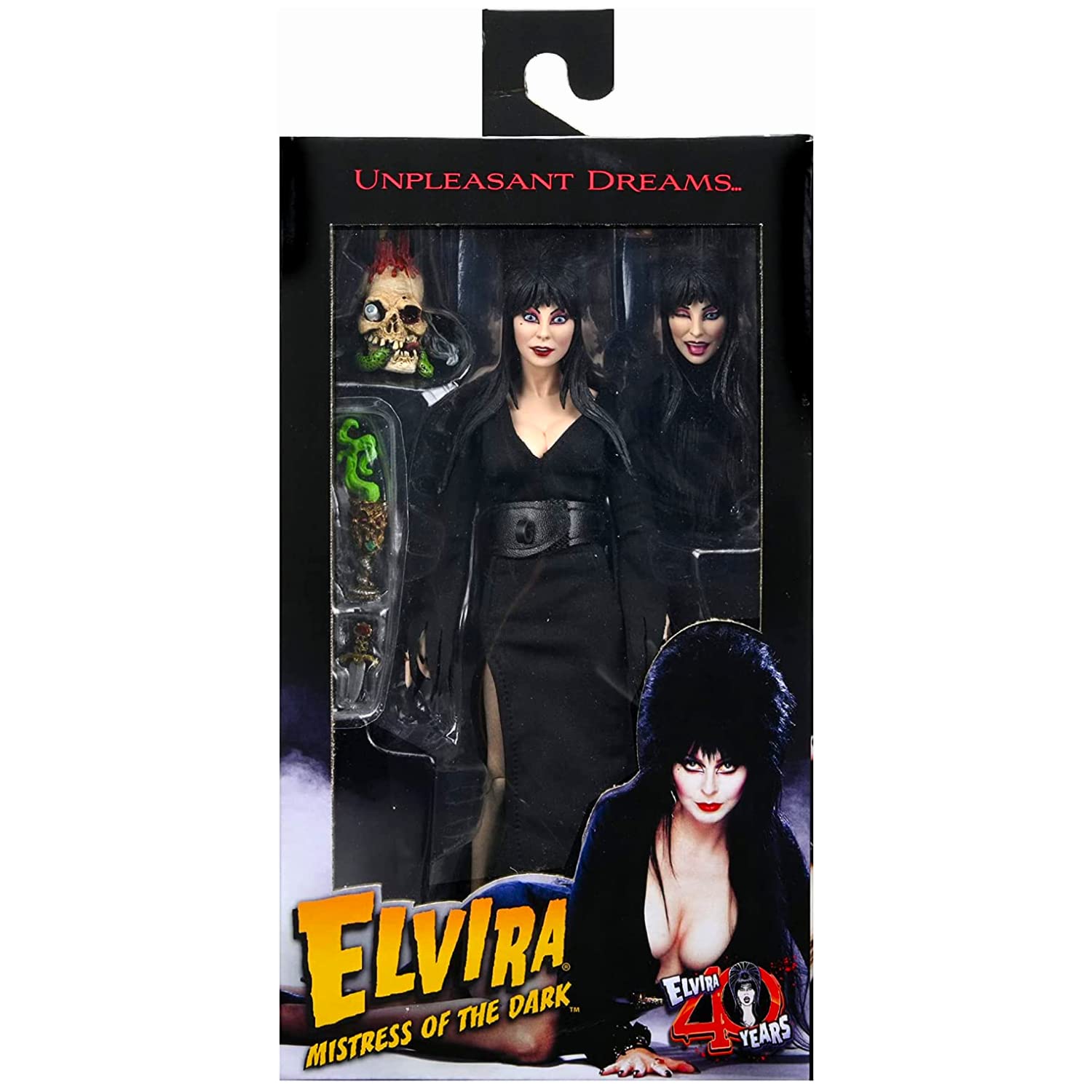

ELVIRA Эльвира NECA 8-дюймовая экшн-кукла Peterson NECA фильм Эльвира/Кассандра [предмет]