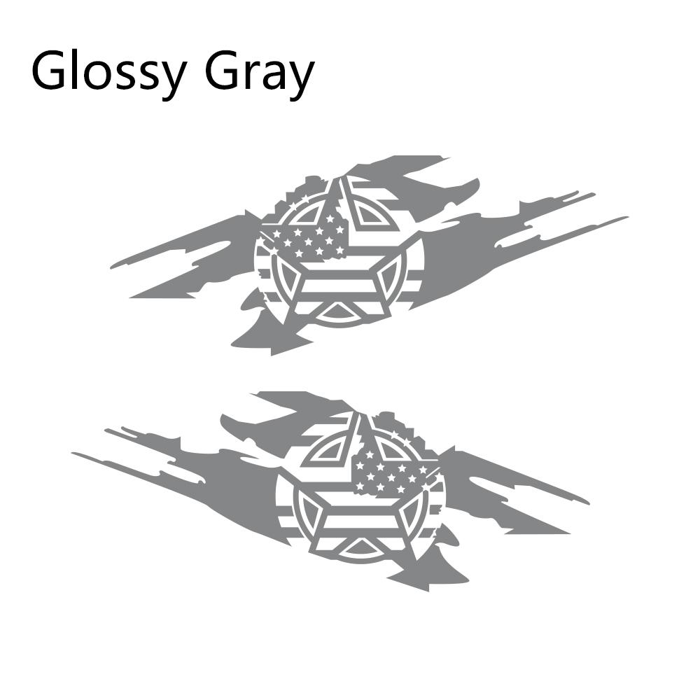 Car Stickers Auto Side Door Vinyl Film styling Decals Tuning Accessories for Jeep Wrangler Renegade JK JL CJ RUBICON 4x4