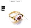Jewelry Simple Gold Alloy Eye Ring Devil'S Eye Ring Yiwu Jewelry