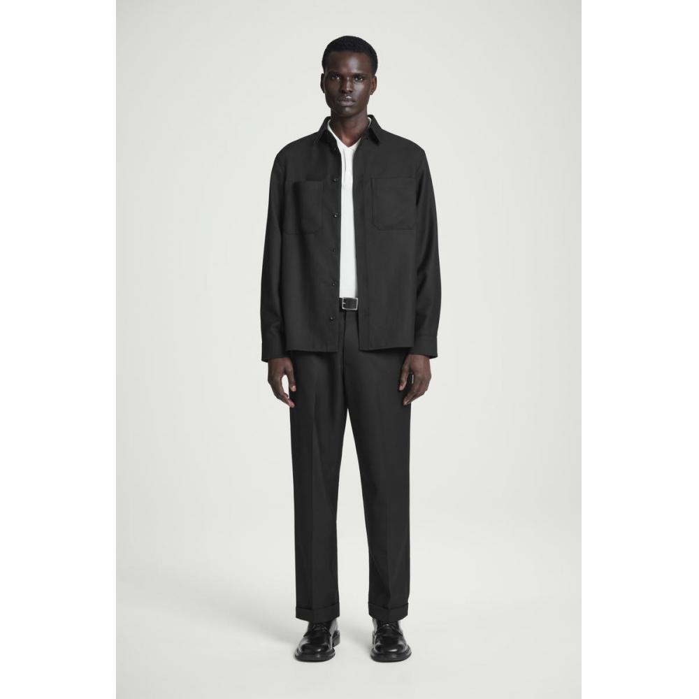 

Cos Japan Turn Up Elastic Pants Black/46